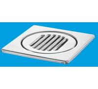 McAlpine 150mm Square Stainless Steel Tile FGT150TOP