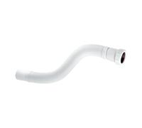 McAlpine FLEXCON1 Flexible Connector-Universal x Plain Spigot, White