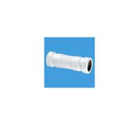 McAlpine FLEXCON4 1.5"Flexible Fitting - Universal x Universal in White McAlpine White