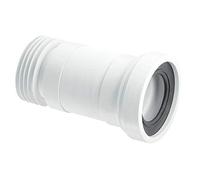McAlpine Flexi Pan Connector WC F26R, Polypropylene, White, 97-107 mm, NPT