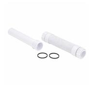 McAlpine FLUSHCONE-Flex Flexible Flushpipe - Adjustable Toilet Flush Pipe for Low-Level & Concealed Cisterns - Fits 1½” Syphons (2” with T12C Adaptor) - Easy Install for Back-to-Wall WCs