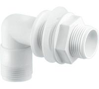 McAlpine FTC1AWH Bent Tank Connector with ¾" BSP Threaded Outlet