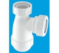 McAlpine G10 1.5" 40mm Seal Shallow Bottle Trap in White McAlpine White