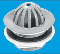 McAlpine GWU20 2" Urinal Waste in Silver McAlpine Silver