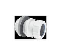 McAlpine H11M Multifit Straight Tank Connector in White McAlpine White