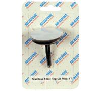 Mcalpine Handipak No.17 Pop-Up Push Basin Sink Drain Plug Stainless Steel