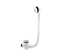 Mcalpine HC2650UK Chrome Plated Mushroom Plug Brass Bath Filler And Overflow