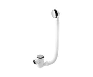 Mcalpine HC2650UK Chrome Plated Mushroom Plug Brass Bath Filler And Overflow