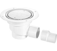 McAlpine Horizontal Shower Gully 75mm Seal TSG1-WH