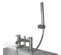 Mcalpine Kelvin 2 Tap Hole Bath Shower Mixer Chrome