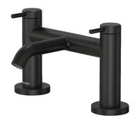Mcalpine Kelvin Deck Mounted Bath Filler Matt (Black)