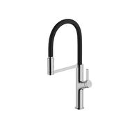 McAlpine Kinloch Rubber Hose Dual Function Aerator Kitchen Mixer Tap - Chrome in Silver McAlpine Silver