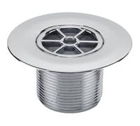 McAlpine Long Waste Shower Trap 85mm CP Plastic