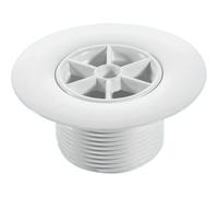 McAlpine Long Waste Shower Trap 85mm White Plastic