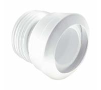 McAlpine MAC-1 MACFIT Straight WC Pan Connector 97-107mm Inlet for 110mm Soil Pipe