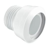 McAlpine MAC-3 97-107mm Inlet Straight MACFIT WC Connector in White McAlpine White