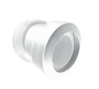 McAlpine MAC-7A 97-107mm Inlet x 4"/110mm Outlet 14° Angle MACFIT WC Connect in White McAlpine White