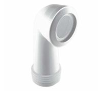 McAlpine MAC-8L 97-107mm Inlet x 4"/110mm Outlet 90° Bend Adjustable 240-500mm MACFIT WC Connector