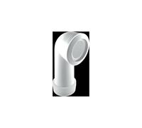 McAlpine MAC-8L 97-107mm Inlet x 4"/110mm Outlet 90° Bend MACFIT WC Connecto in White McAlpine White