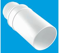 McAlpine MAC-EXTC 3"/75mm Adjustable Length Straight Extension MACFIT WC Connector