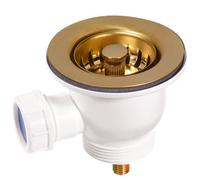 McAlpine Mca 1 1/2" Mini Basket Strainer Waste - Pvd Finish - Mbs85Pvd