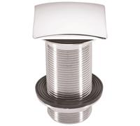 Mcalpine Mca 1.25" CP Brass Basin Waste 60mm x 3" Tail - CWU60SQ-CB