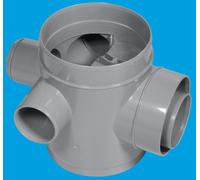 McAlpine MD100 2"/3" Multi-Drain Concrete Ground Floor Gully in Grey McAlpine Grey