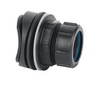 Mcalpine Mechanical Soil And Rainwater Pipe Boss Connector 1 1/4 Inch Bossconn1.25Bl