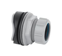 McAlpine Mechanical Soil Grey Boss Connector For Pipe 1.25'' BOSSCONN-1.25GR