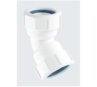 McAlpine MT20 135 Degree Multifit Bend, White