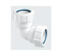McAlpine MT4 1.5" 90° Multifit Bend in White McAlpine White