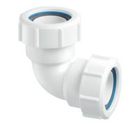 McAlpine MT4 90 Degree Multifit Bend, White