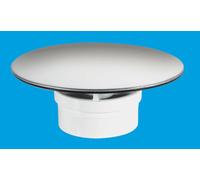 Mushroom Flange Only for Chrome Shower Trap 85mm Flange STW85SSM McAlpine White One Size