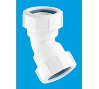 McAlpine MZ20 2" 135° Multifit Bend in White McAlpine White