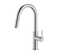 McAlpine Ness Dual Lever Kitchen Mixer Tap - Nickel