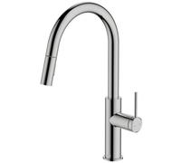 Mcalpine Ness Single Lever Pull-Out Kitchen Mixer Tap, Chrome, Eco Start & Fast Fit
