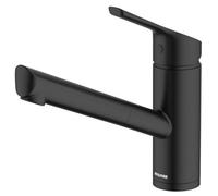 Mcalpine Nethy Top Lever Pull-Out Kitchen Mixer Tap, Matt Black, Single Lever, Wras/acs Approved, 15-Year Guarantee