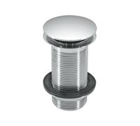 Mcalpine No Slot Free Flow Basin Waste With Mushroom Top 1.25'' 60mm Flange 90mm Tail Dwu60-Cb