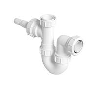 McAlpine Plumbing 1 1/2" WM2 Sink P Trap with Horizontal Domestic 1 1/2" WM2 Sink P Trap with Horizontal Domestic Appliance Nozzle