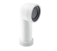 McAlpine Plumbing WC-CON8 WC Pan Connector 110mm 90 Bend WC-CON8 WC Pan Connector 110mm 90 Bend