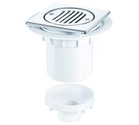 Mcalpine Polished Stainless Steel Square Shower Gully 110mm X 130mm Tsg2T6Ss