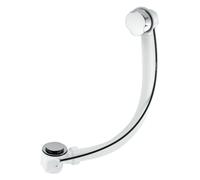 McAlpine PUB-CPB-1M 1½" x 70mm Polished Stainless Steel Flange Pop-Up Bath Waste and Overflow 1M