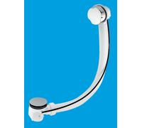 McAlpine PUB-CPX 1.5" x 70mm Pop-Up Bath Waste & Overflow in White McAlpine White