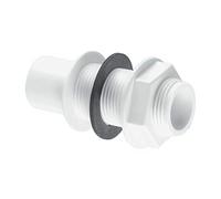 McAlpine " Pushfit Straight Overflow Tank Connector R4