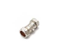 McAlpine QQE Isolating Valve 22mm CP in Silver McAlpine Silver