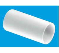 McAlpine R1 3/4" Straight Overflow Connector in White McAlpine White