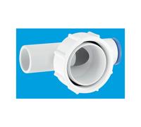 McAlpine R15 2 Way Connector: 1½" loose nut x two connections for 19mm pipe, supplied with 1 Plug