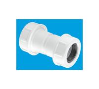 McAlpine Universal Overflow Pipe Connector 19-23mm 3/4" R1M
