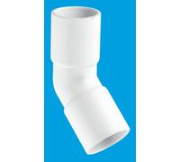 McAlpine R2A 3/4" 135° Overflow Bend in White McAlpine White
