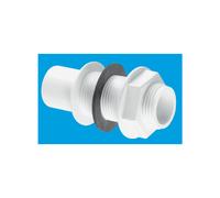 McAlpine R4 ¾" Straight Overflow Tank Connector